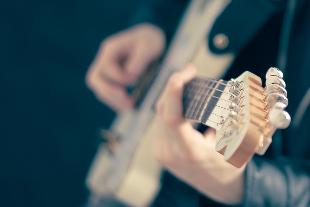The six strings on a guitar discount